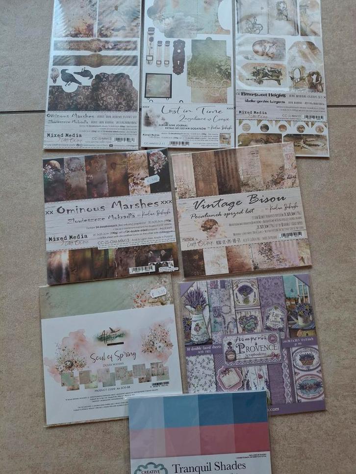 Craft O'clock, Art of Alchemy, Stamperia papier junk journal, Hobby en Vrije tijd, Scrapbooking, Nieuw, Papier of Karton, Overige merken