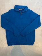 Chaps ralph lauren trui met rits - Maat M, Ophalen of Verzenden, Zo goed als nieuw, Maat 48/50 (M), Blauw