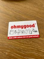 Cadeaubon, Eén persoon, Cadeaubon