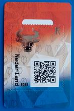 NL crypto stamp - zwart, Verzenden, Na 1940, Postfris