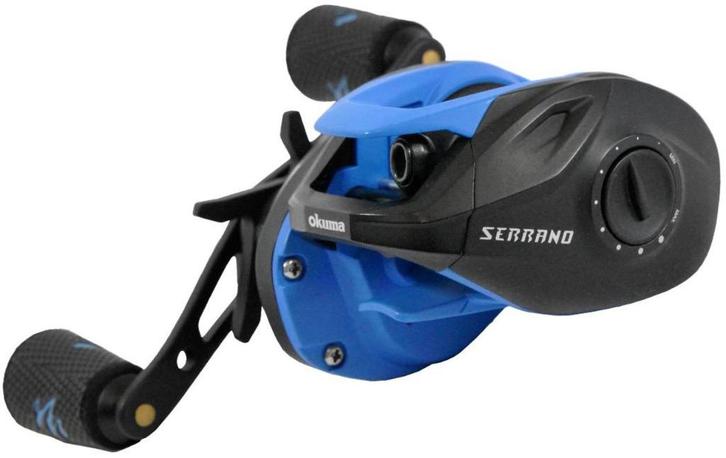 okuma serrano baitcast reel, Watersport en Boten, Hengelsport | Roofvissen, Nieuw, Molen, Verzenden