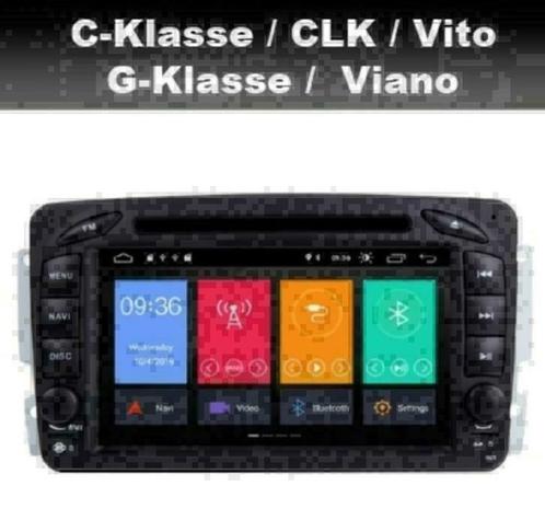 Mercedes C-Klasse W203 CLK radio navigatie carkit android 11, Auto diversen, Autoradio's, Nieuw, Ophalen of Verzenden