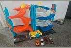 Hot Wheels city baans garage, Ophalen, Zo goed als nieuw