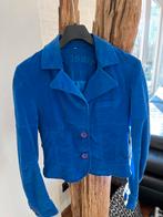 Kobaltblauw rib kolbert - Maat 38, Kleding | Dames, Maat 38/40 (M), Blauw, Ophalen of Verzenden, Zo goed als nieuw