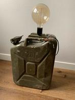 Unieke Jerrycan Lamp Retro, Ophalen of Verzenden, Gebruikt, Metaal, Minder dan 100 cm