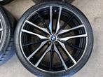 22 inch originele velgen + zomerbanden BMW X5 X6 742 M, Auto-onderdelen, Banden en Velgen, Gebruikt, Banden en Velgen, Overige maten