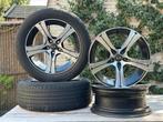 Originele Kia velgen 18 inch + 2 zomerbanden, Auto-onderdelen, Ophalen, 18 inch, Gebruikt, Banden en Velgen
