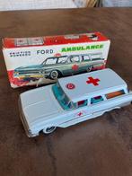 Blikken Ford Ambulance uit Japan, Antiek en Kunst, Antiek | Speelgoed, Verzenden