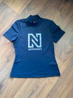 *NIKKIE* Trainingsshirt paardrijden, maat 38, blauw/zilver, Dieren en Toebehoren, Paarden en Pony's | Overige Paardenspullen, Ophalen of Verzenden