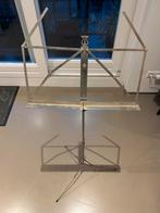 Muziekstandaard, opklapbaar, Ophalen of Verzenden, Gebruikt, Muziekstandaard, Klarinet