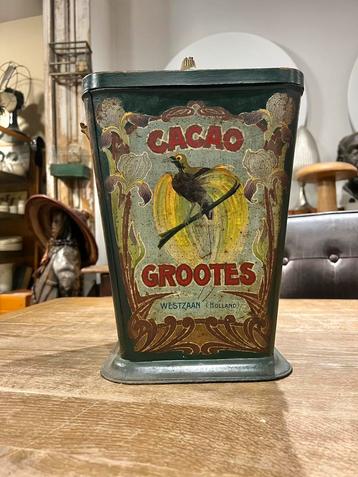 MOOI OUD BLIK GROOTES CACAO WESTZAAN beschikbaar voor biedingen