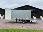 VELDHUIZEN Be oplegger 7.5 ton schuifzeilen en 1500 kg laadk, Overige brandstoffen, Origineel Nederlands, Bedrijf, Zilver of Grijs