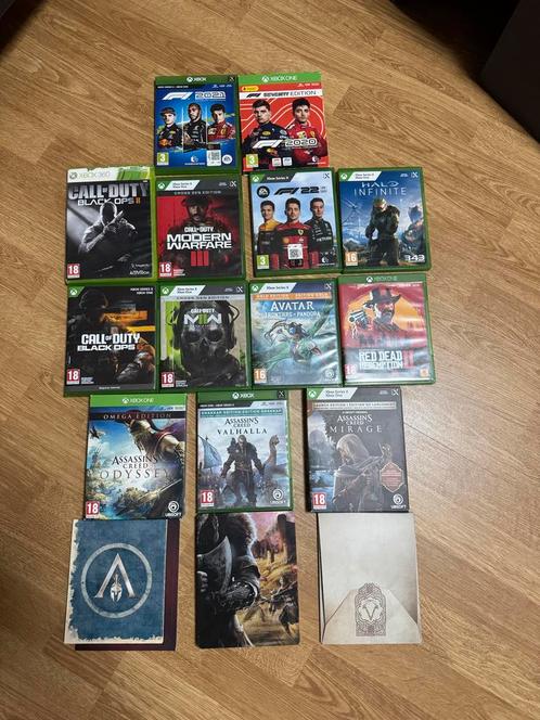 Xbox Games Collectie, Spelcomputers en Games, Games | Overige, Gebruikt, Overige genres, 1 speler, Vanaf 3 jaar, Online, Ophalen of Verzenden