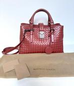 BOTTEGA VENETTA Roma medium bruin rood leer schouder tas bag, Ophalen of Verzenden, Zo goed als nieuw, Rood, Schoudertasje