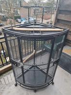 Papegaaienkooi - Nadia XL HOEK KOOI, Ophalen, Gebruikt, Metaal, Vogelkooi