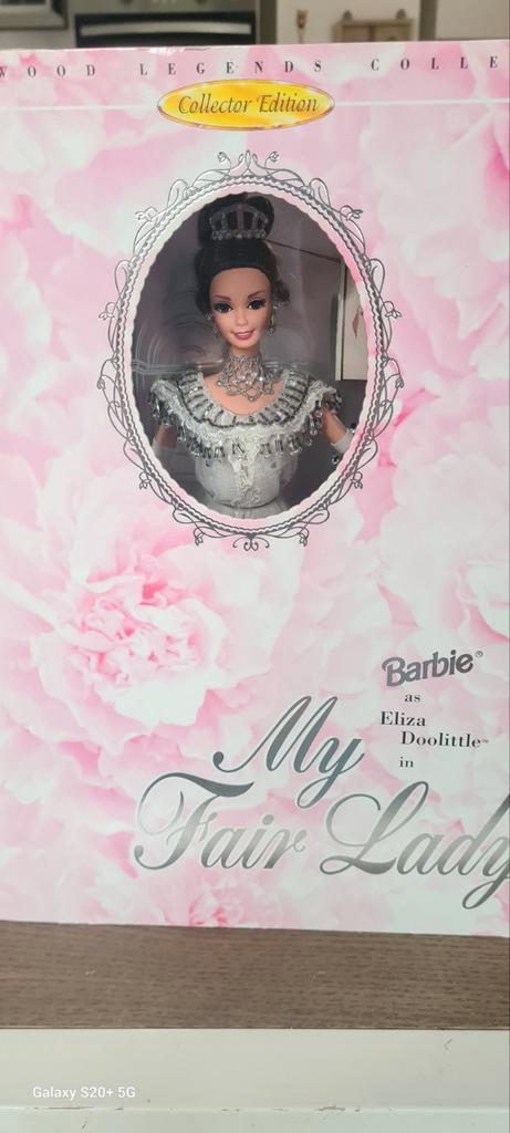 Barbie Collectible My Fair Lady - Eliza Doolittle, Verzamelen, Poppen, Zo goed als nieuw, Ophalen of Verzenden