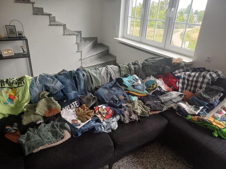 Jongenskleding Pakket Maat 74/80 - 134/140, Kinderen en Baby's, Kinderkleding | Kinder-kledingpakketten, Gebruikt, Overige maten