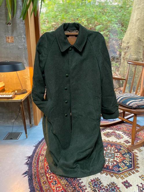 Loden Coat - 1970s - Classic Green, Kleding | Heren, Jassen | Winter, Gedragen, Maat 48/50 (M), Groen, Ophalen of Verzenden