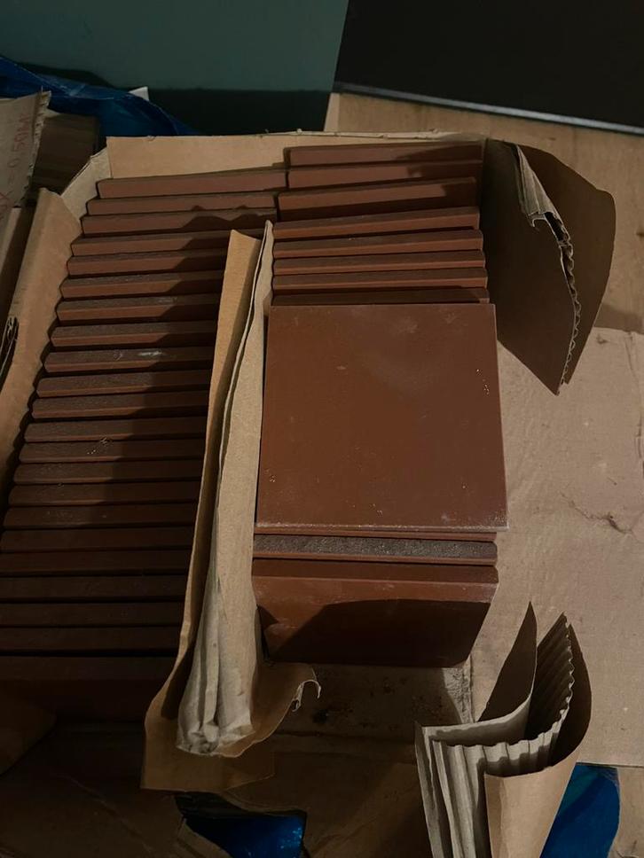 Tegels 10x10 cm, gratis af te halen, Doe-het-zelf en Verbouw, Tegels, Zo goed als nieuw, Overige typen, Overige materialen, Minder dan 20 cm
