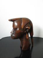 mooi uit hard hout gesneden beeld 20 cm, Ophalen of Verzenden