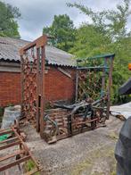 6 meter hydraulische weidesleep, Ophalen