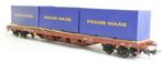 Piko 95481 FS containerwagen “Frans Maas" H0, Hobby en Vrije tijd, Modeltreinen | H0, Nieuw, Ophalen of Verzenden, Piko, Gelijkstroom