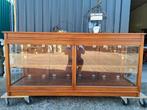 -Klassieke toonbank, vitrinekast, dressoir, afm. 200x50m en, Ophalen, Zo goed als nieuw, 25 tot 50 cm, Minder dan 100 cm