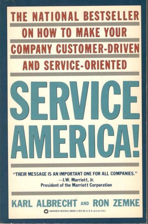 Service America ! Doing business in the New Economy., Boeken, Economie, Management en Marketing, Gelezen, Management, Ophalen of Verzenden