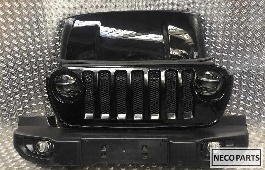 JEEP WRANGLER JL SAHARA 2.2D COMPLEET VOORKOP BUMPER KOPLAMP, Auto-onderdelen, Carrosserie en Plaatwerk, Jeep, Gebruikt, Achterklep