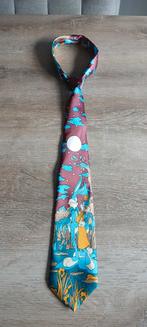 Silk stropdas tie looney tunes bugs bunny cartoon dude fahio, Ophalen of Verzenden, Zo goed als nieuw, Met patroon, Looney Tunes