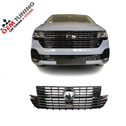 VW Transporter T6.1 Grille | Highline | 19-24 | glossy black, Auto diversen, Tuning en Styling, Ophalen of Verzenden