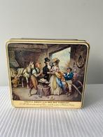 Vintage koekjestrommel met afbeelding Gretna Green, Verzamelen, Ophalen of Verzenden, Gebruikt, Beschuit, Overige merken