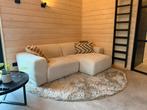 Studio LIVIT Amara hoekbank in ecru bouclé., Ophalen, Zo goed als nieuw, Vierpersoons of meer, Stof