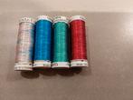 4 klosjes gutermann sulky metallic, Ophalen of Verzenden, Zo goed als nieuw, Garen of Naald(en)