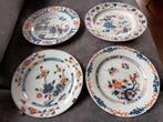 4 Chinese Imari borden 18e eeuws, Antiek en Kunst, Antiek | Porselein, Ophalen of Verzenden