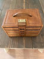 Sieraden Doosje, Ophalen of Verzenden, Zo goed als nieuw, Bruin