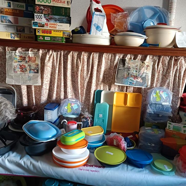 Allerlei Nieuw Tupperware v inkoop., Huis en Inrichting, Keuken | Tupperware, Zo goed als nieuw, Overige typen, Wit, Oranje, Ophalen of Verzenden