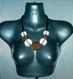 Manouk - ketting met omwikkelde kralen, Sieraden, Tassen en Uiterlijk, Kettingen, Overige materialen, Verstelbaar, Overige kleuren