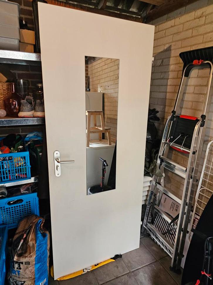 4 Gebruikte Binnendeuren - 85,4x201,5 cm, Doe-het-zelf en Verbouw, Deuren en Horren, Ophalen