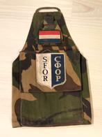 SFOR armband KL, Nederland, Ophalen of Verzenden, Landmacht, Kleding of Schoenen