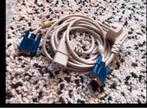VGA Kabel met stekker stekker kan eraf, Ophalen of Verzenden, Zo goed als nieuw