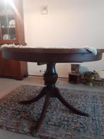ronde eettafel met noten blad, Ophalen, Gebruikt, Klassiek, 150 tot 200 cm