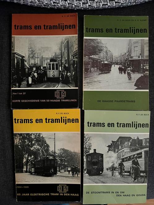 Trans en tramlijnen HTM Den Haag, Verzamelen, Spoorwegen en Tramwegen, Gebruikt, Trein, Boek of Tijdschrift, Ophalen of Verzenden