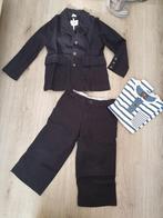 Donkerblauw gestreept colbert en 7/8 broek jottum 122 128, Kinderen en Baby's, Kinderkleding | Maat 122, Jongen, Jottum, Ophalen of Verzenden