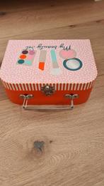 Houten make up setje, Ophalen of Verzenden, Gebruikt, Overige typen