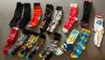 15 paar vrolijke sokken/ happy socks, Kleding | Heren, Ophalen of Verzenden, Gedragen, Overige maten, Overige kleuren