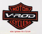 HARLEY DAVIDSON V-Rod Aufnäher Patch voor Night rod VRSCA, Motoren, Verzenden, Nieuw