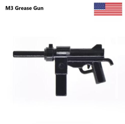 🎁 WW2 Bouwstenen - G36 - Amerikaanse M3 Gun - 10x 🎁, Kinderen en Baby's, Speelgoed | Bouwstenen, Nieuw, Overige merken, Ophalen of Verzenden