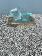 Bert Frijns, 2 glasobjecten, Ophalen