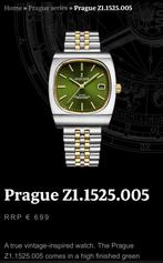 Jacob Zech Prague Horloge - Nieuwstaat!, Overige merken, Staal, Polshorloge, Ophalen of Verzenden